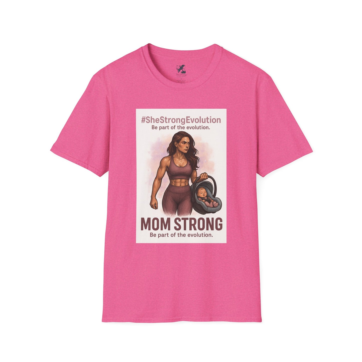 Mom Strong Evolution Tee