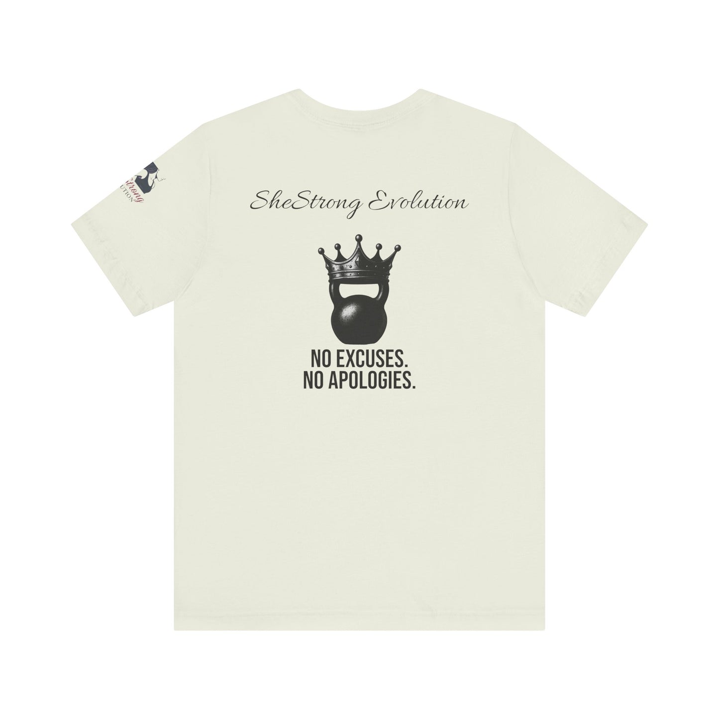 SheStrong Evolution Off-White T-shirt