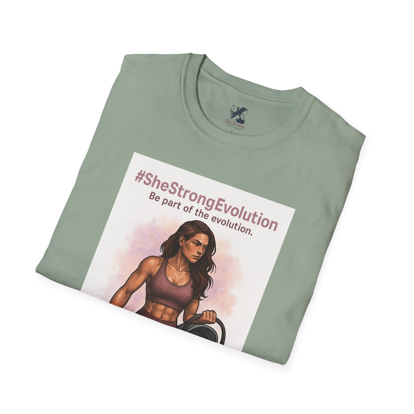 Mom Strong Evolution Tee