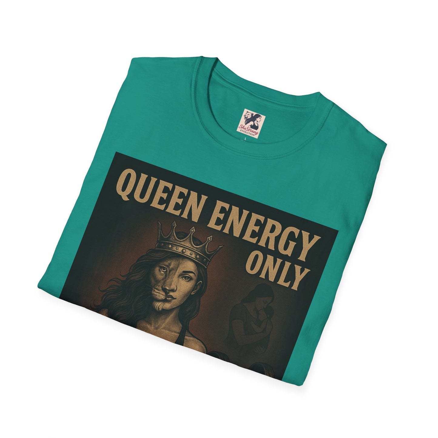 Queen Energy Teal T-shirt