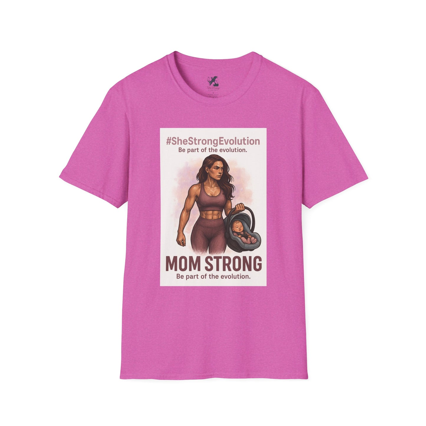 Mom Strong Evolution Tee