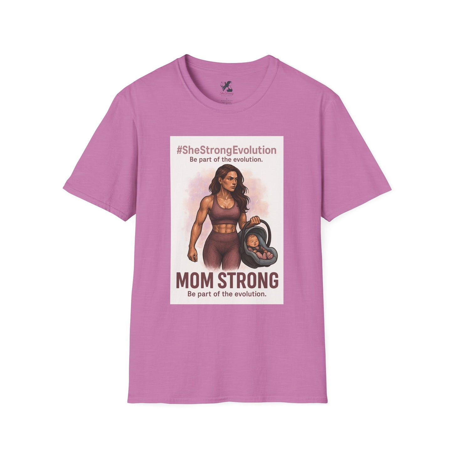 Mom Strong Evolution Tee