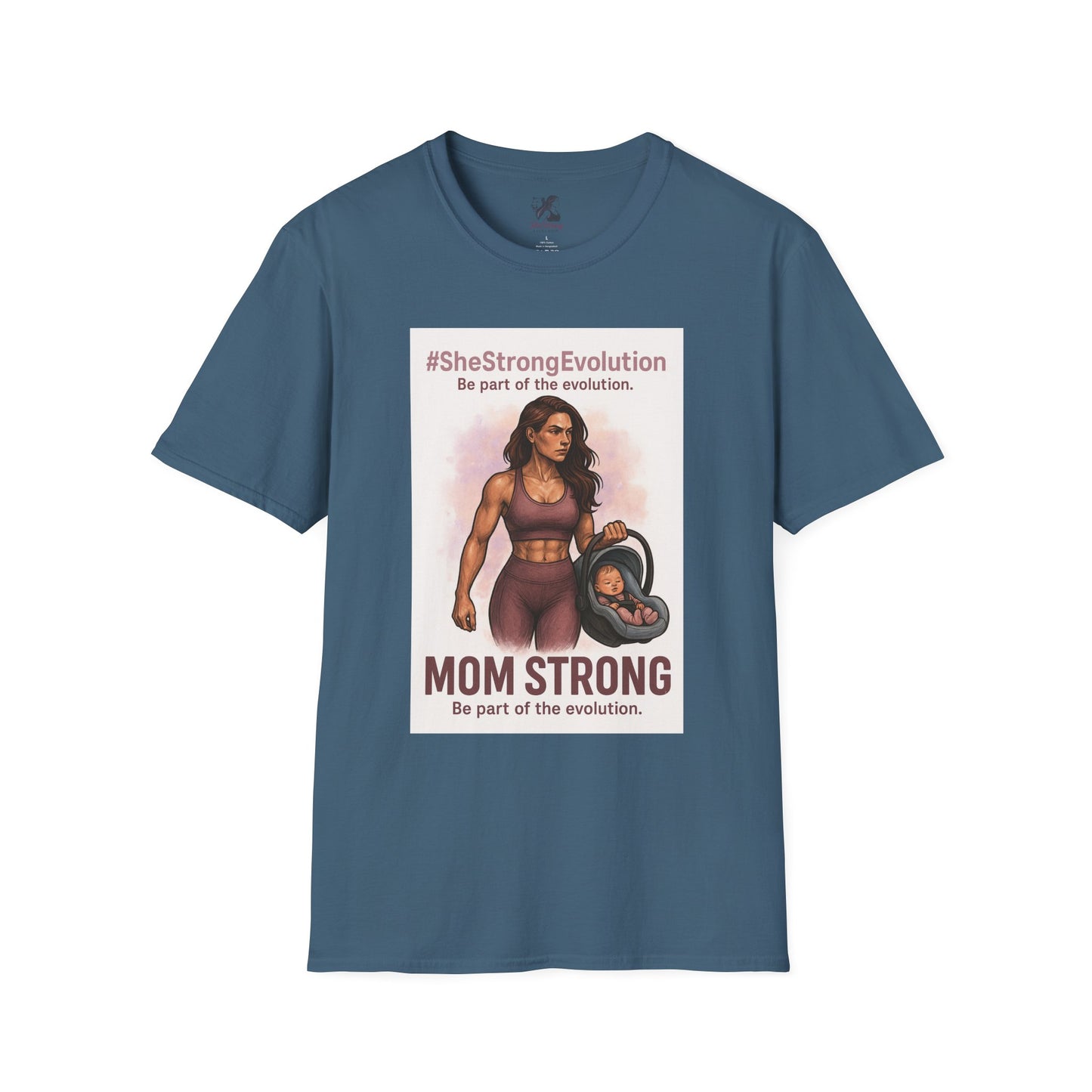 Mom Strong Evolution Tee