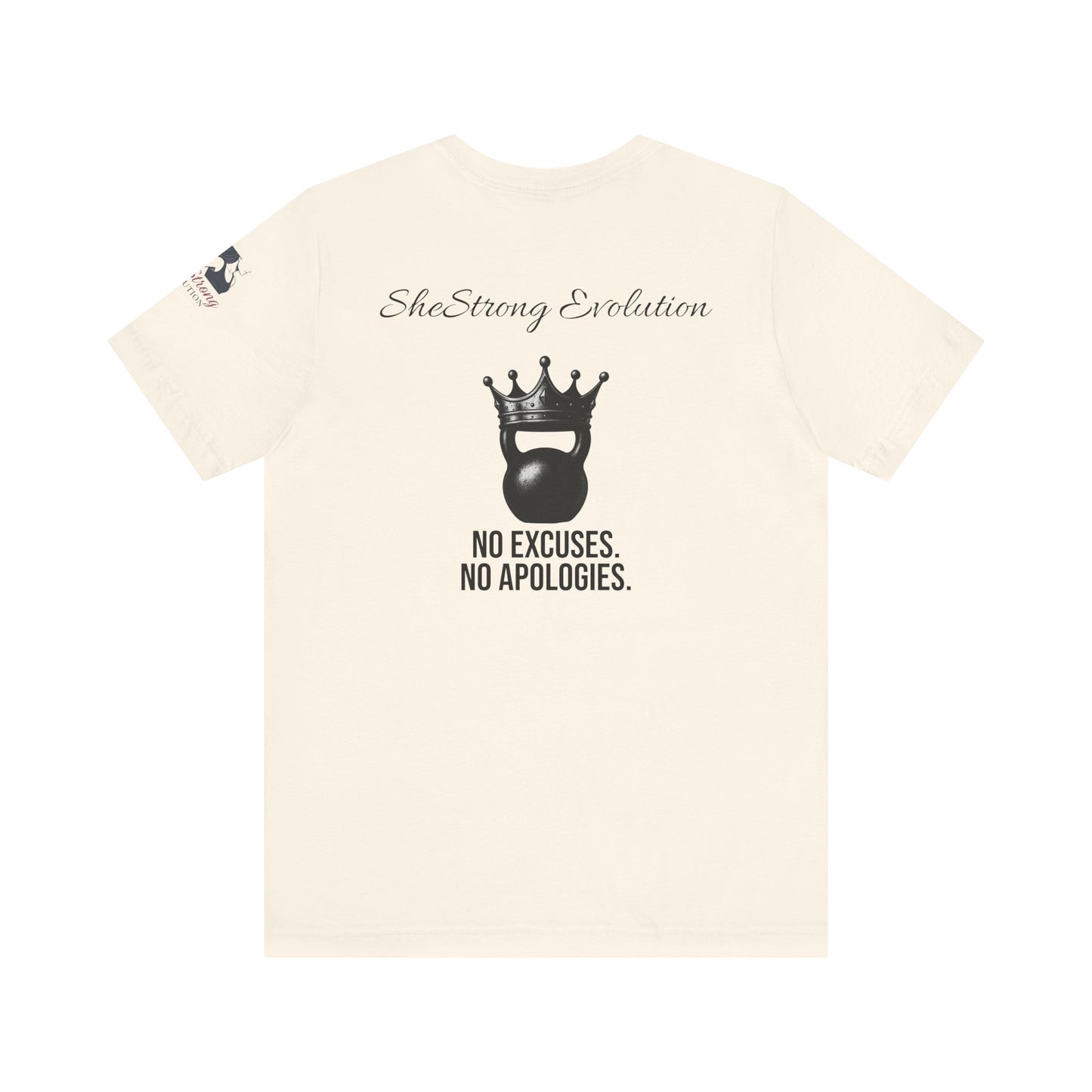 SheStrong Evolution Cream T-shirt