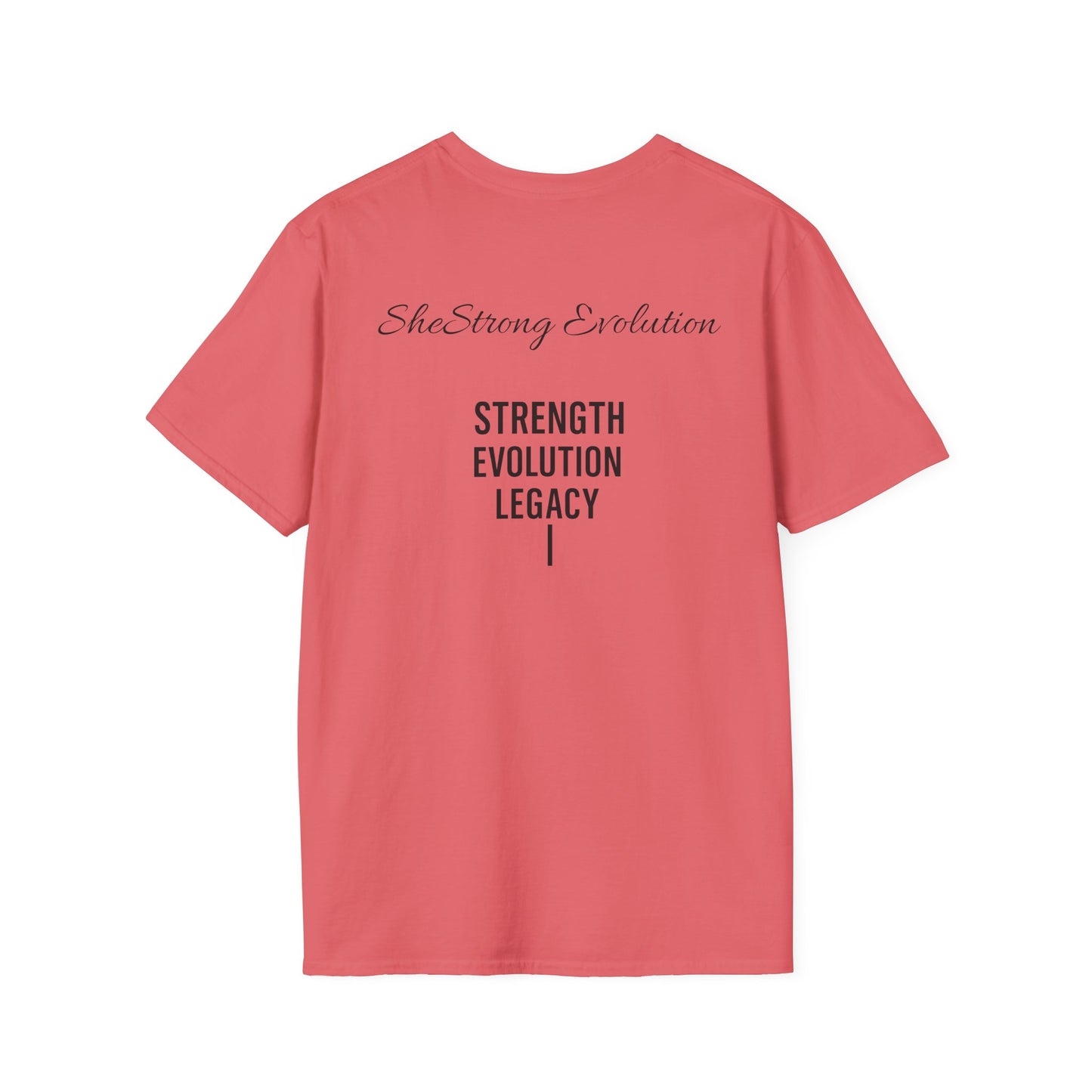 SheStrong Evolution Coral T-shirt