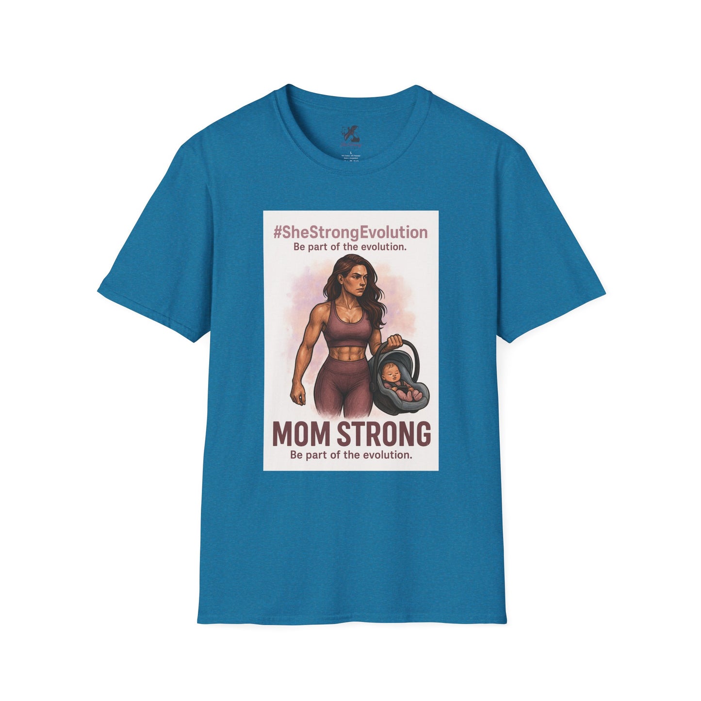Mom Strong Evolution Tee