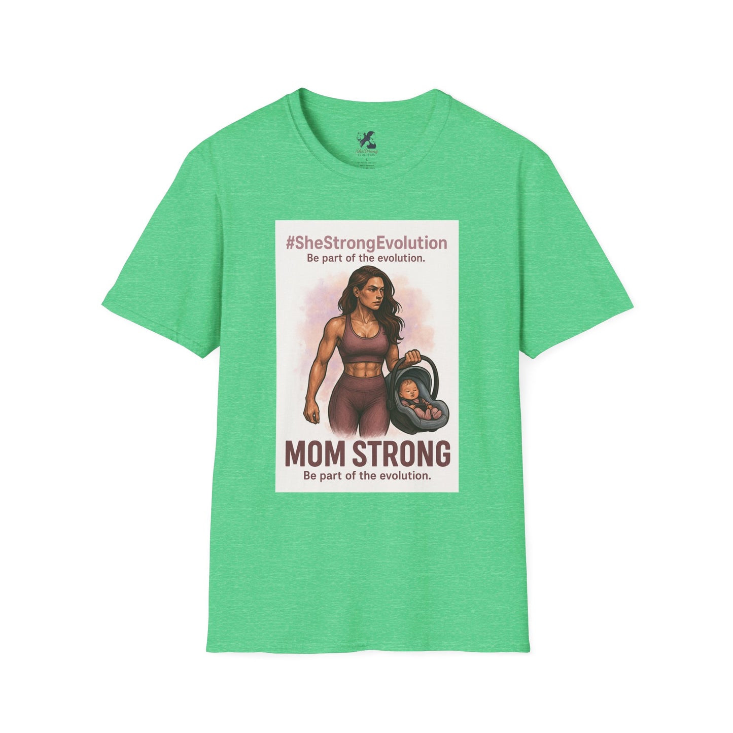 Mom Strong Evolution Tee