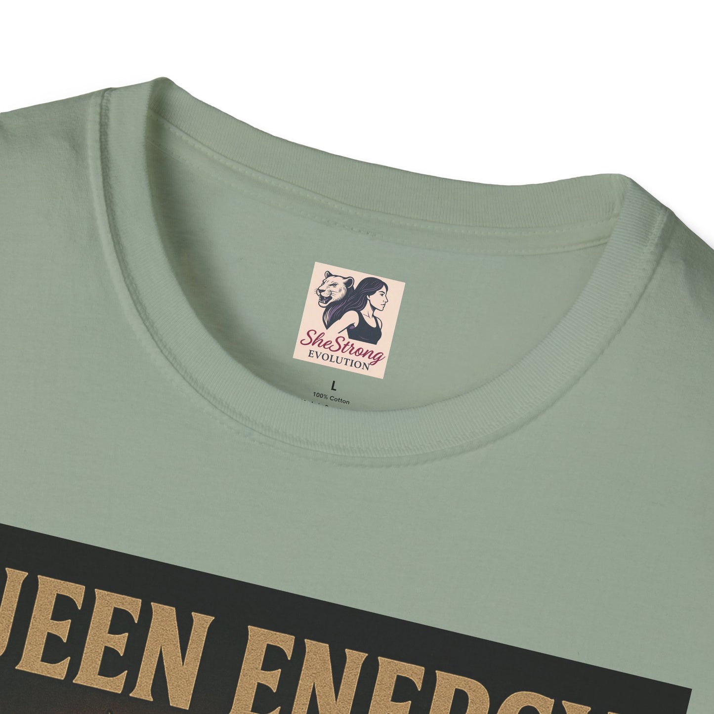 Queen Energy Sage Green T-shirt