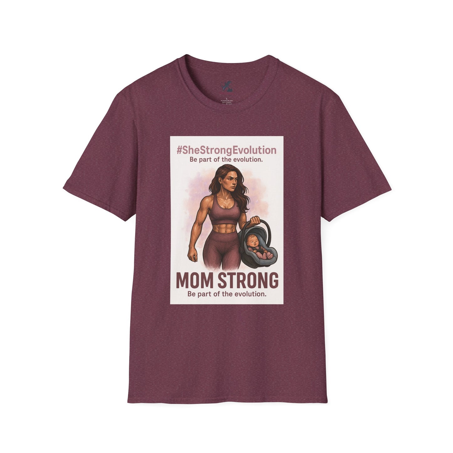 Mom Strong Evolution Tee