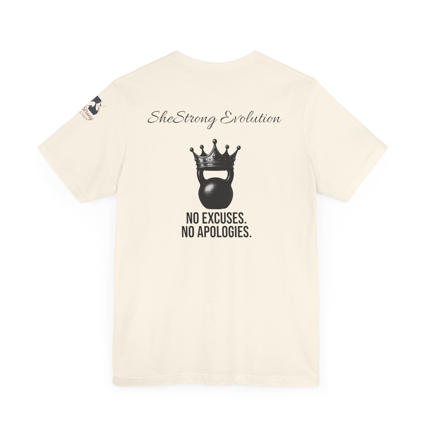 SheStrong Evolution Cream T-shirt