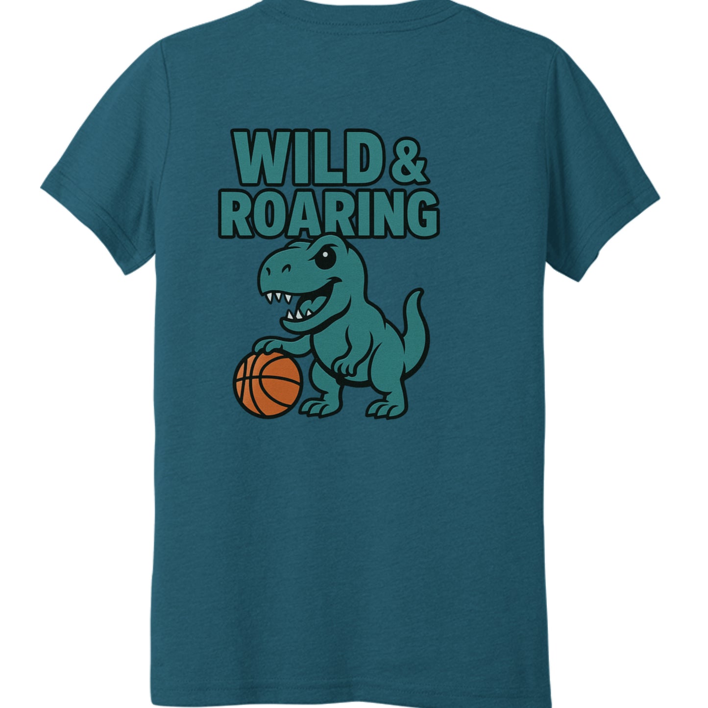 Teal Triblend - BACK