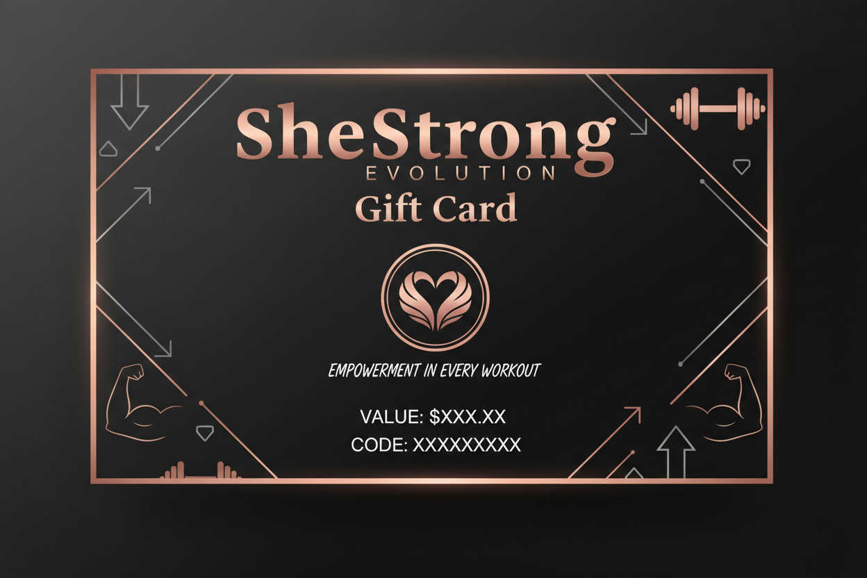 SheStrong Evolution Gift Card