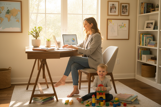 Motherhood, Business, and the Art of Not Falling Apart