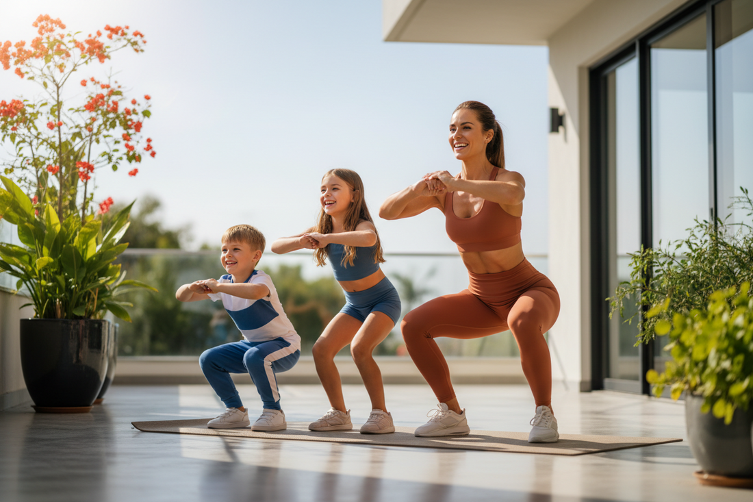 Training With Your Kids: Making Fitness a Family Thing