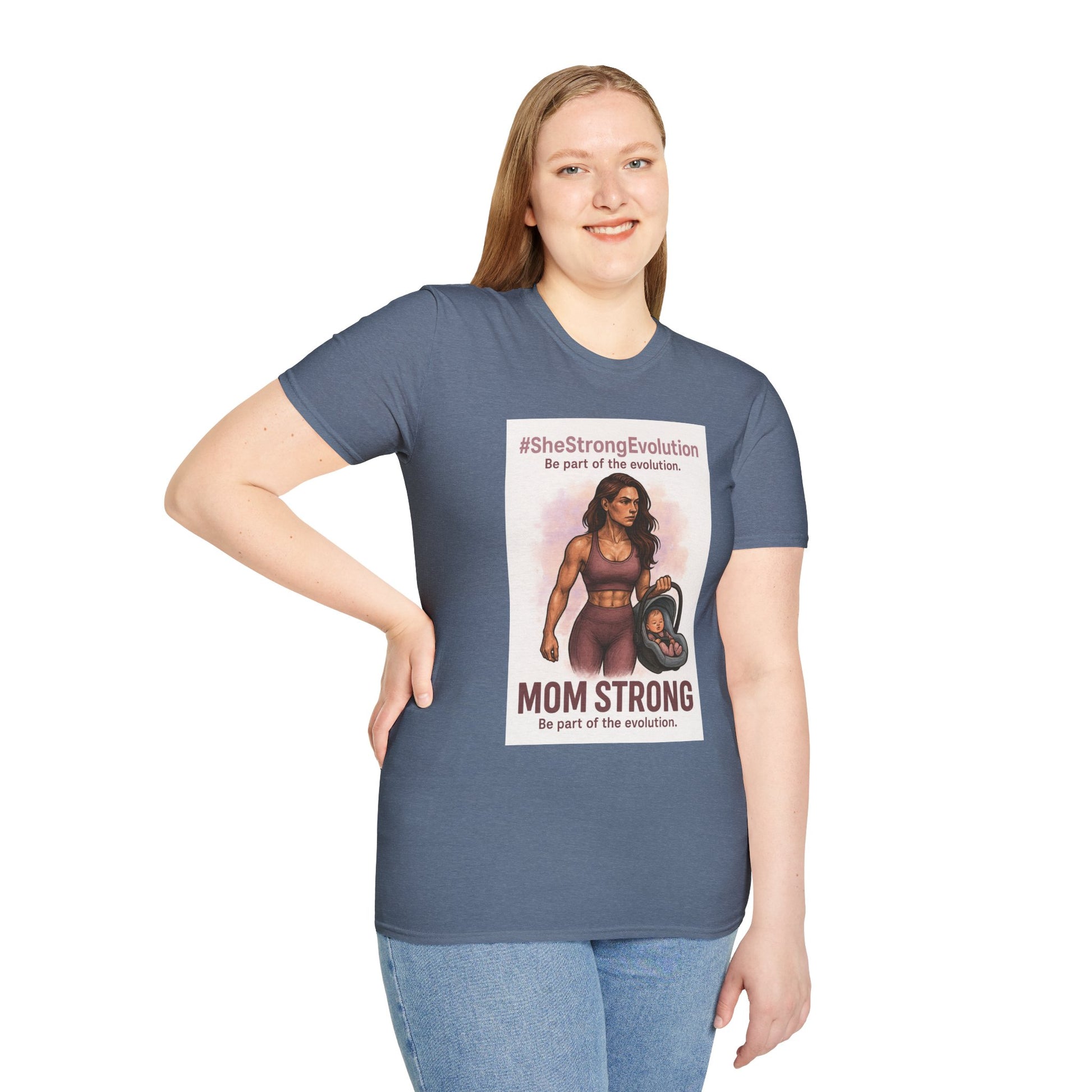 Mom Strong Evolution Tee