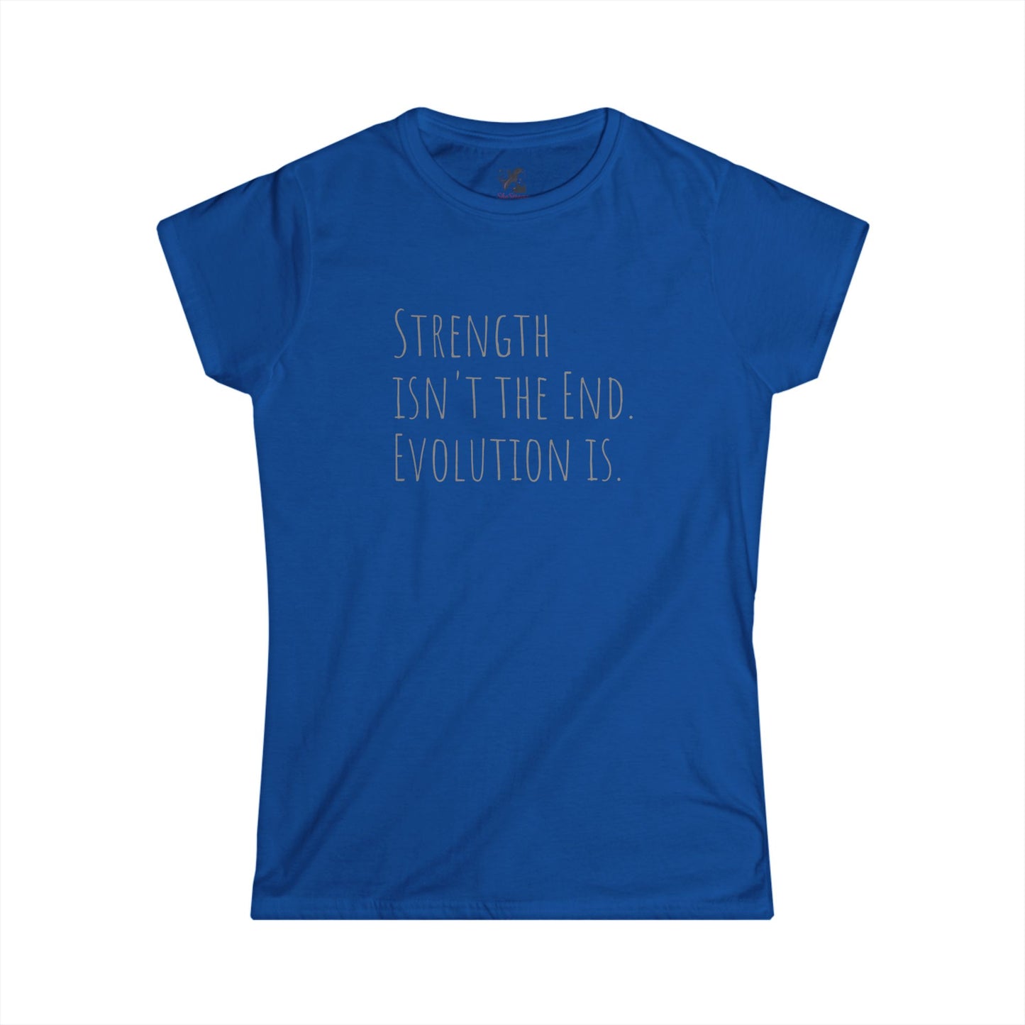 Evolve Journal Tee - Strength Isn't the End