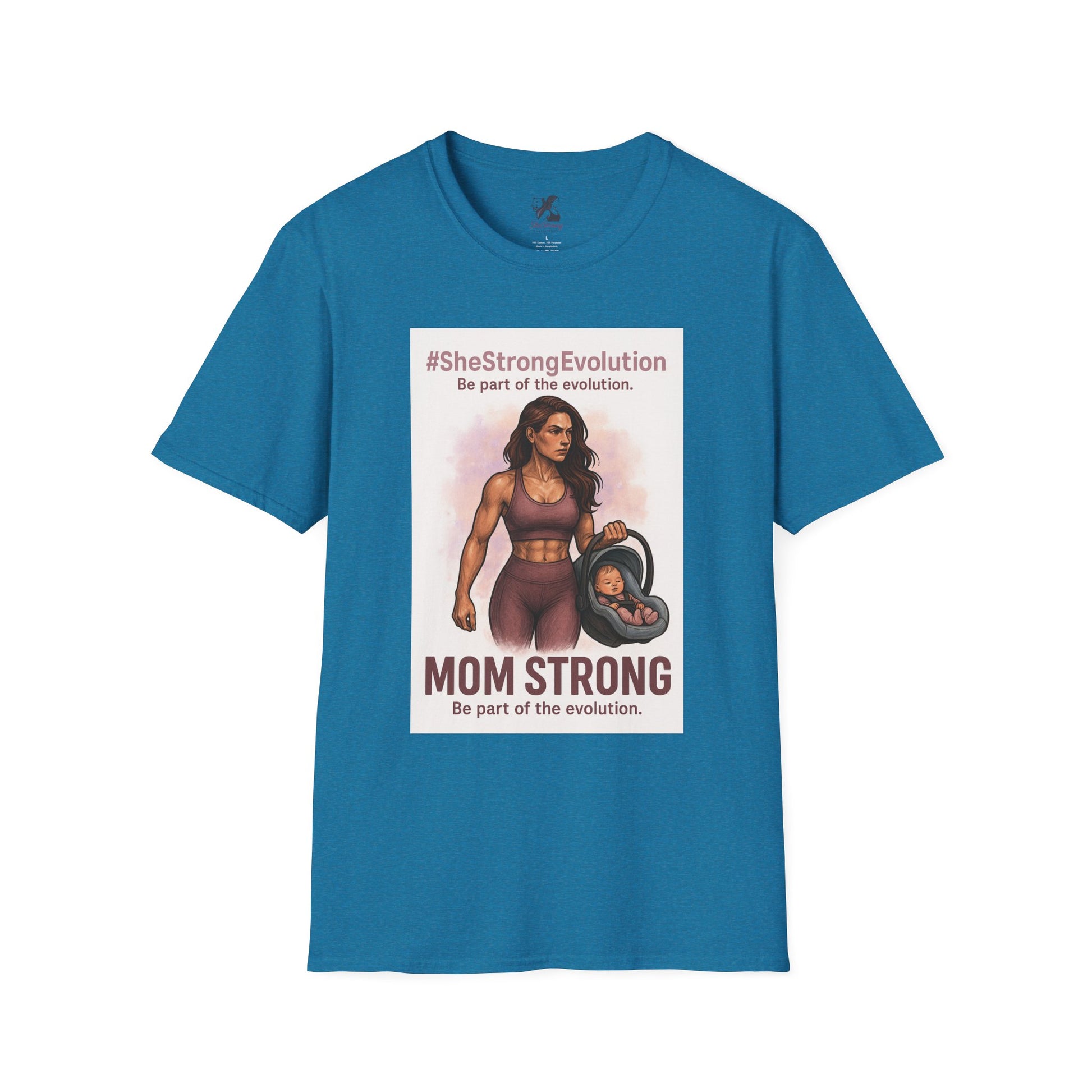 Mom Strong Evolution Tee
