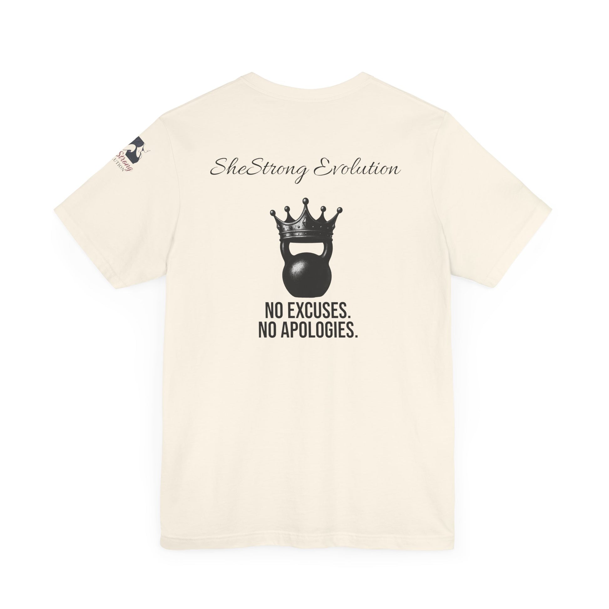SheStrong Evolution Cream T-shirt
