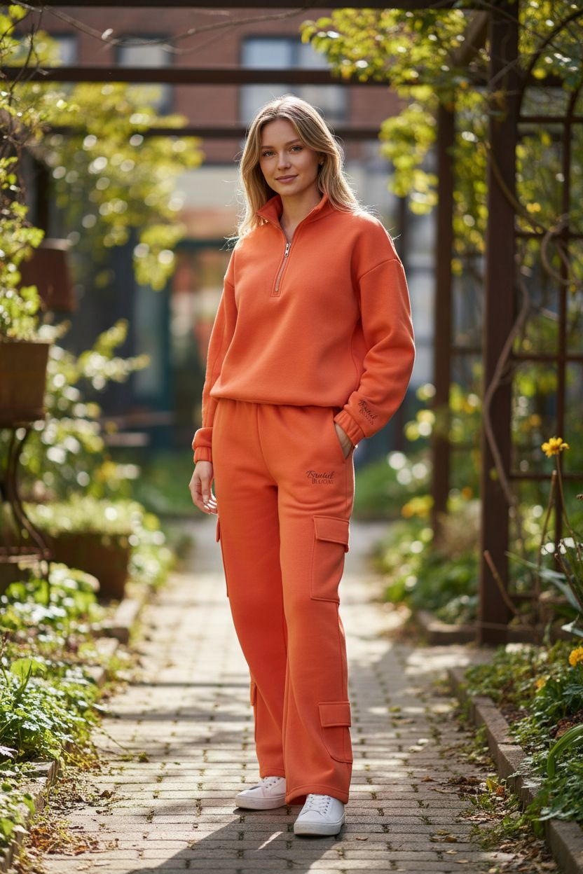 Clementine Crush Quarter Zip