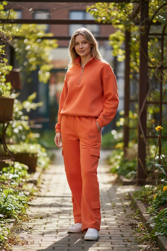 Clementine Crush Quarter Zip