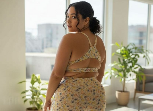 WildFlower V Back Scrunch Leggings