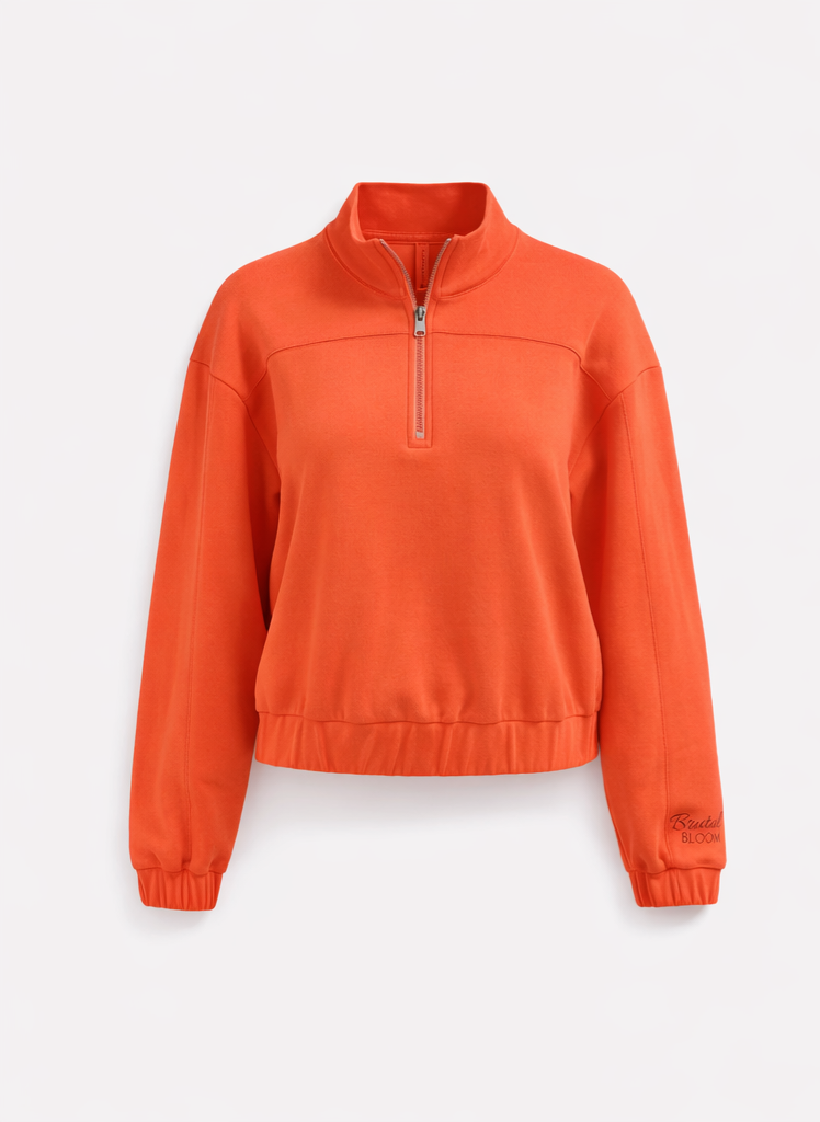 Clementine Crush Quarter Zip